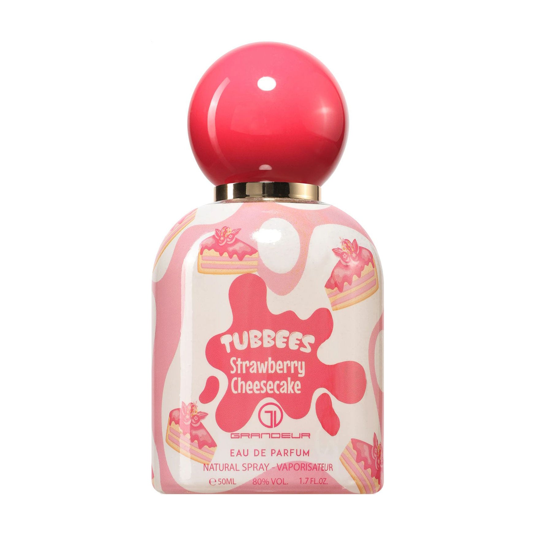 Grandeur Tubbees Strawberry Cheesecake Парфумована вода унісекс, 50 мл